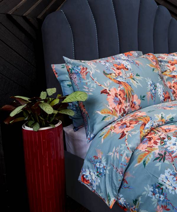 デルフィン コットン サテン ダブルサイズ デュベカバー セット