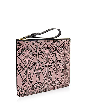 アイアンシ スエード クラッチ ポーチ