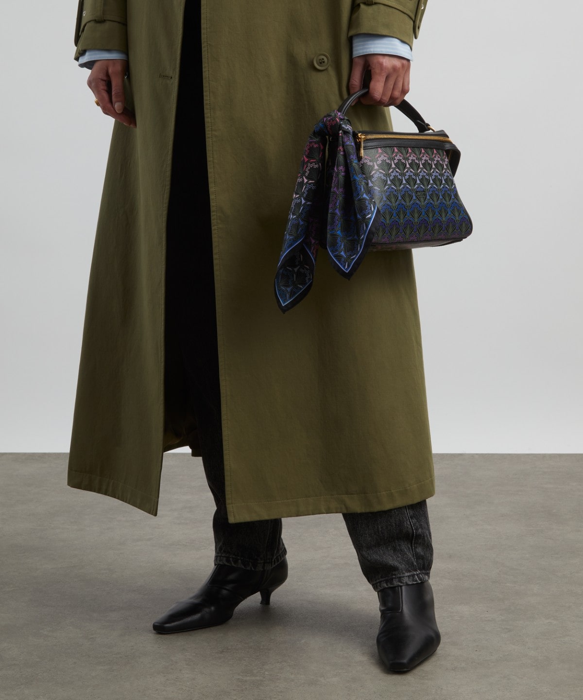 アイフィス ダスク シルクツイル スカーフ45