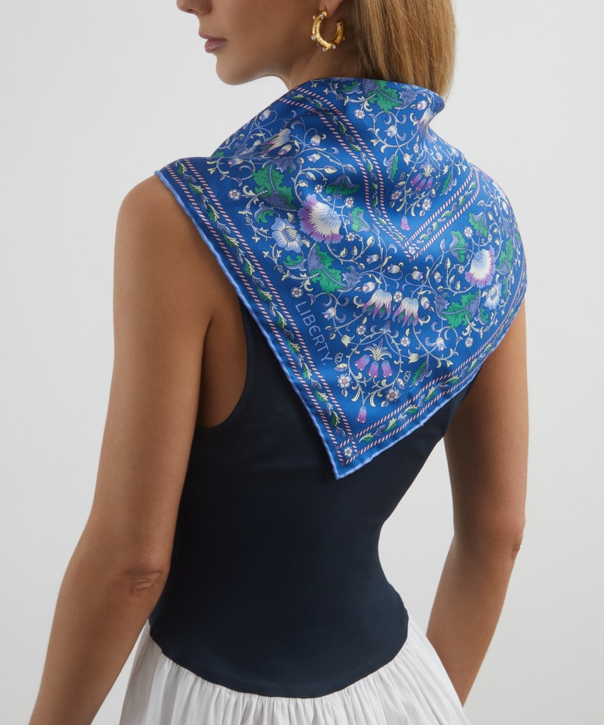 ロデン シルクツイル スカーフ 70