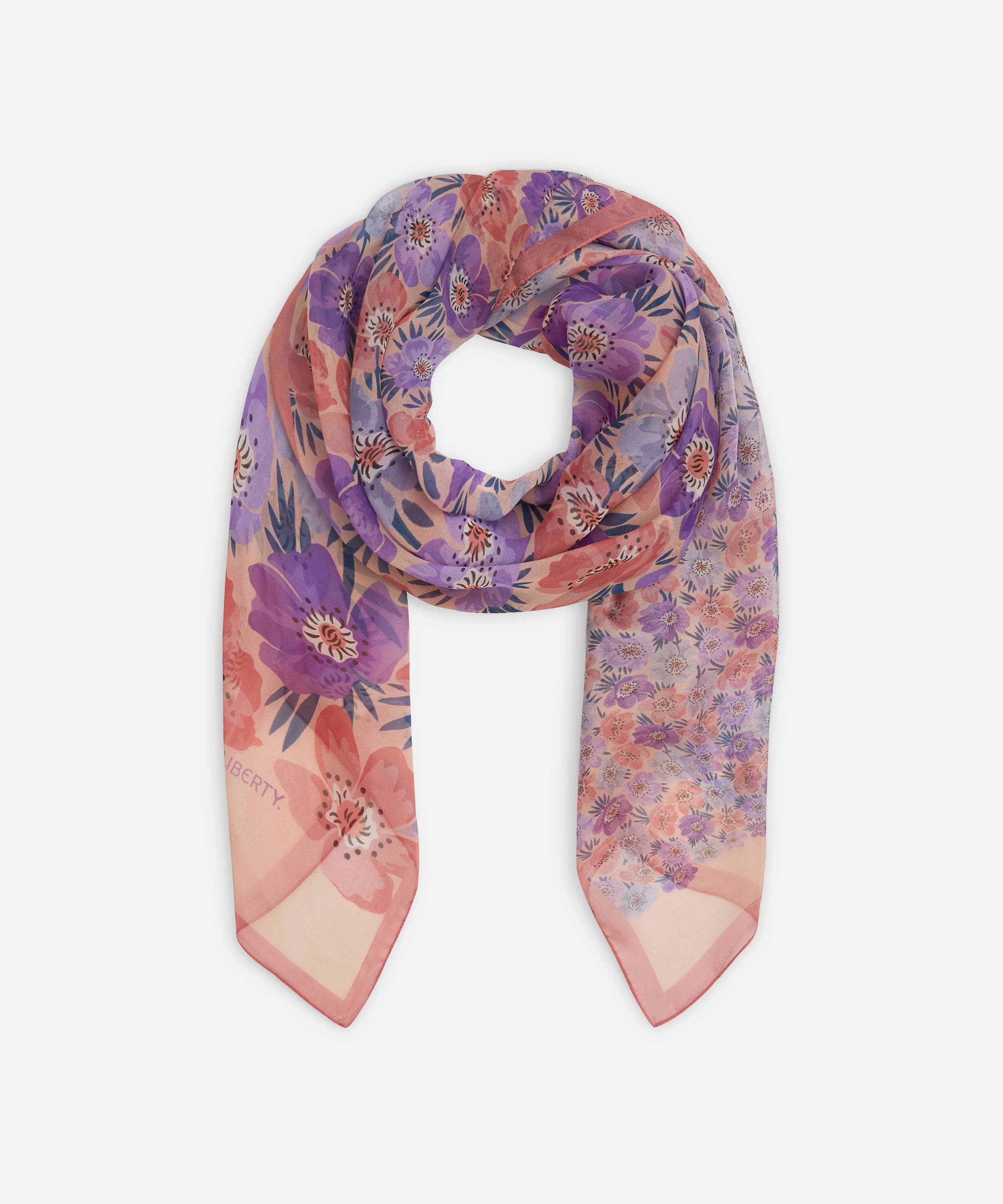 ロンダ 70x180 シルク スカーフ リバティ ロンドン Liberty London 公式オンライン