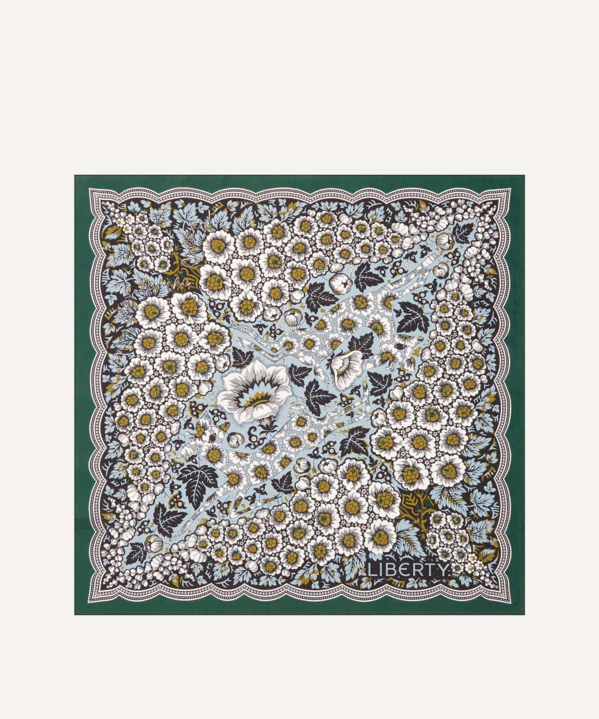 スプリング 55x55 コットンシルク バンダナ