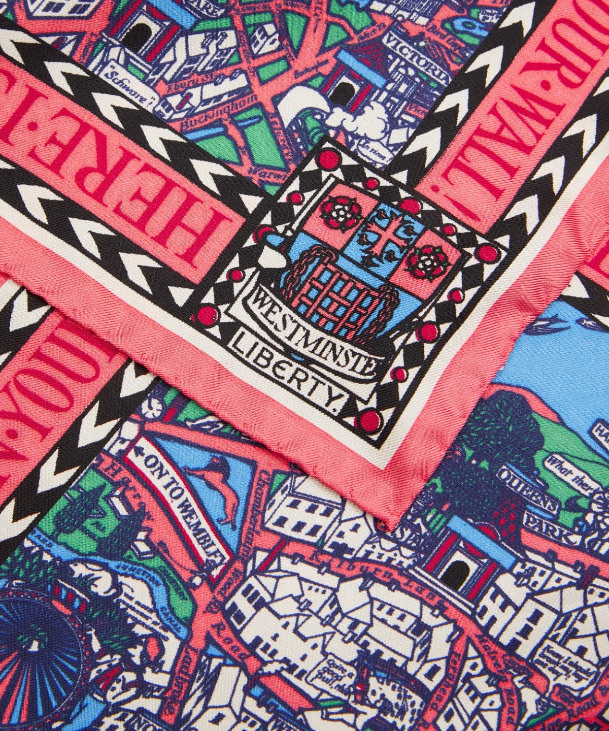 ビッグ スモーク シルクツイルスカーフ 45