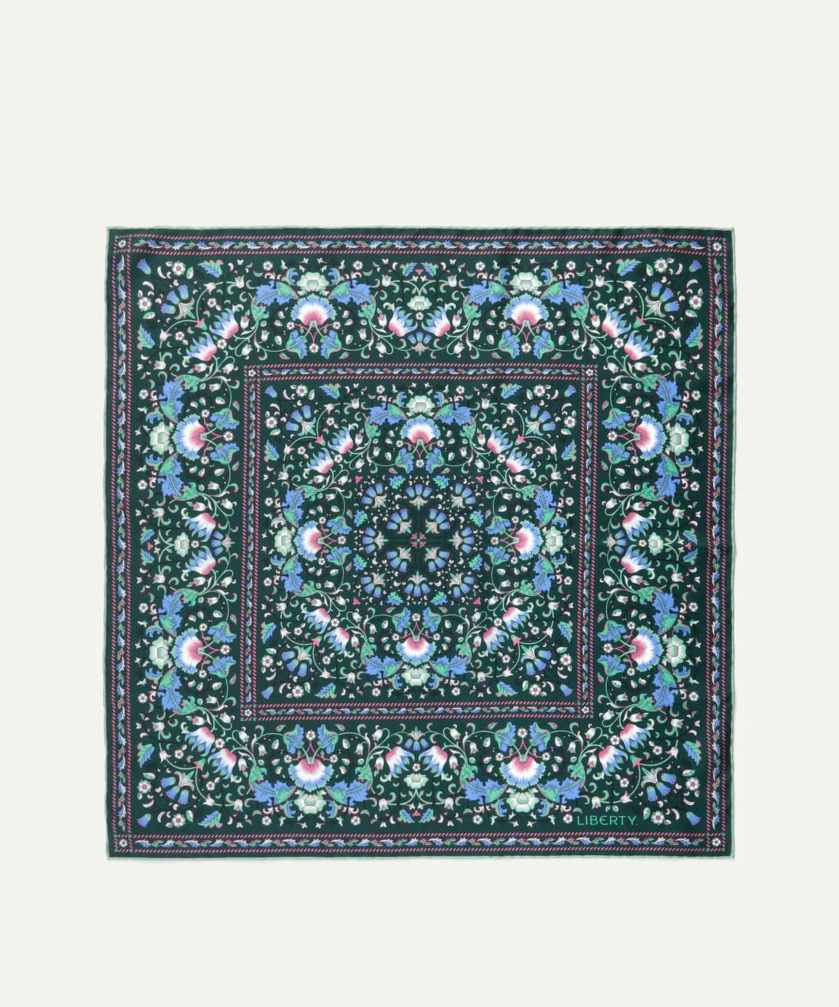 ロデン 70x70 シルク スカーフ