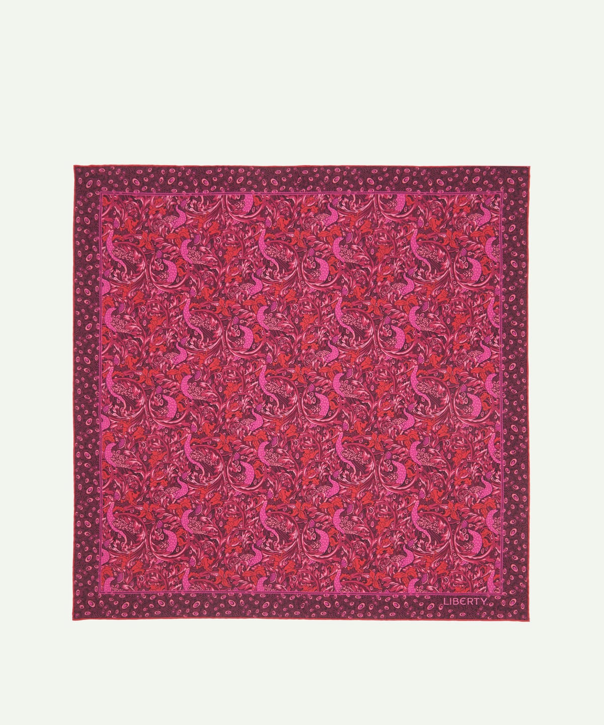 ゼフィリーヌ 70x70 シルク スカーフ