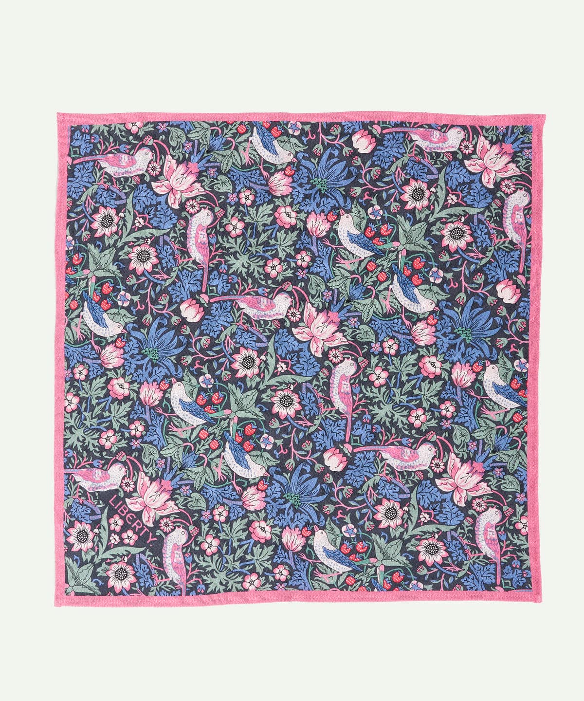 ストロベリー・シーフ 丹後ちりめん45cm角風呂敷