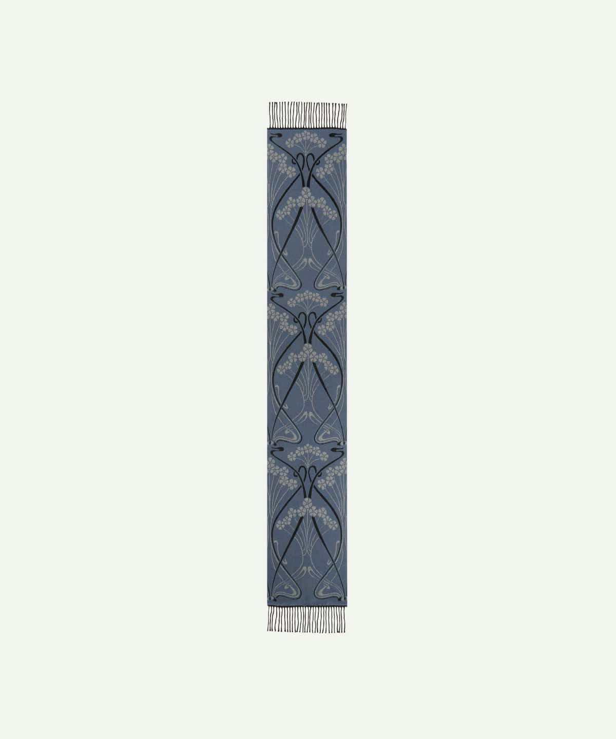 ジャイアント アイアンシ 35x190 ジャカード ウール スカーフ