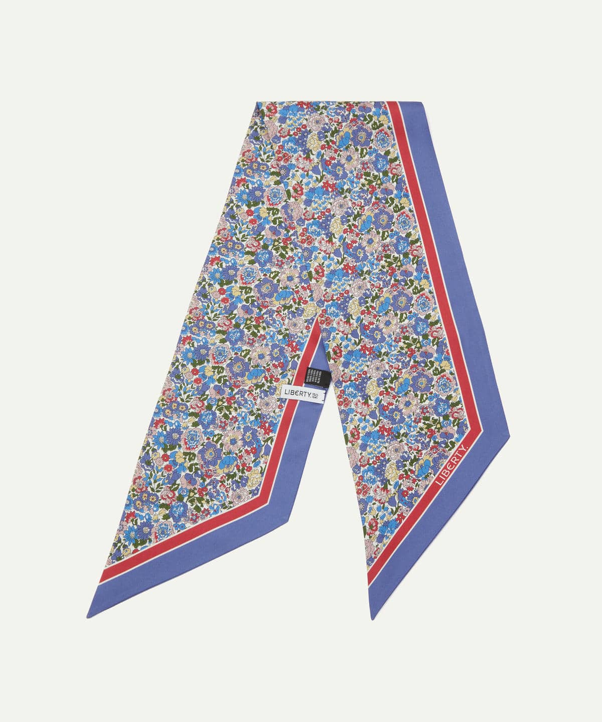 ネル・アニー アンド メイ 15X100 リボン シルクスカーフ