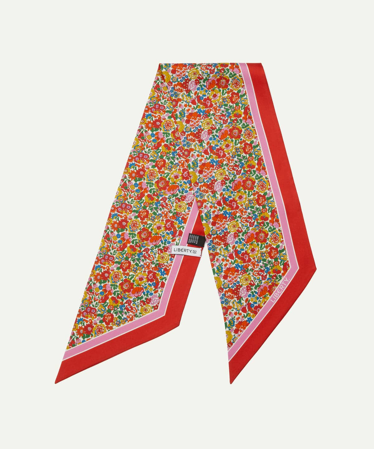 ネル・アニー アンド メイ 15X100 リボン シルクスカーフ