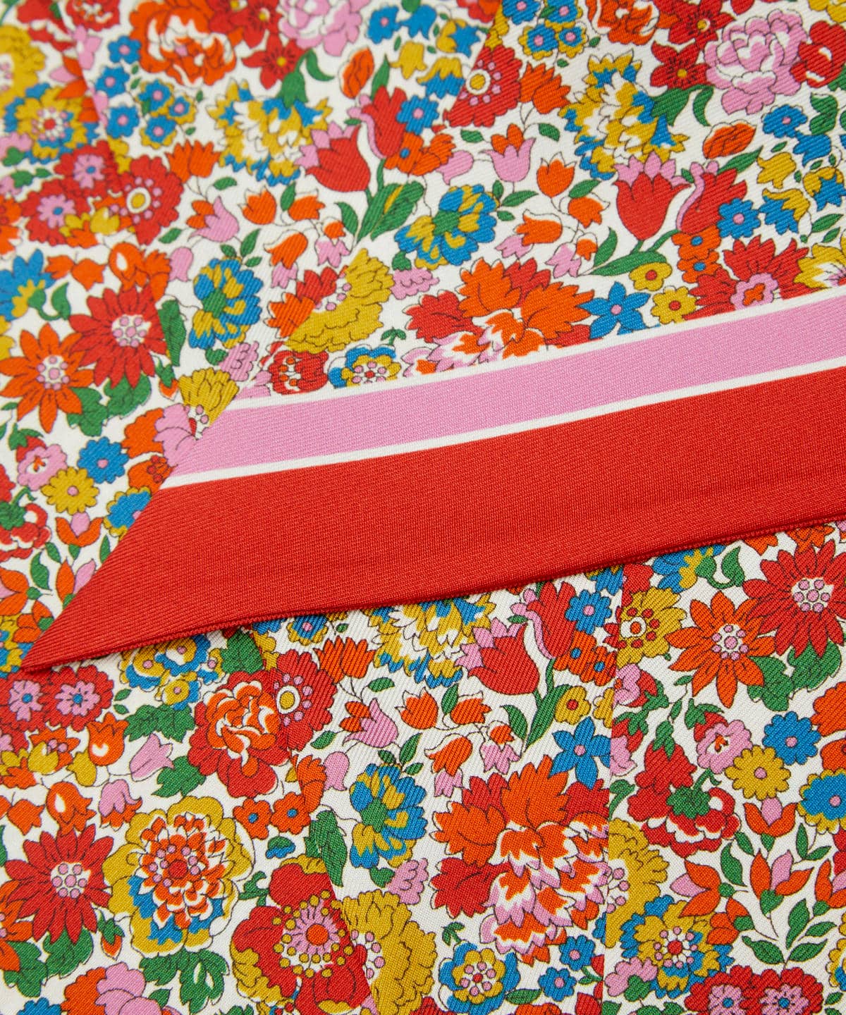 ネル・アニー アンド メイ 15X100 リボン シルクスカーフ