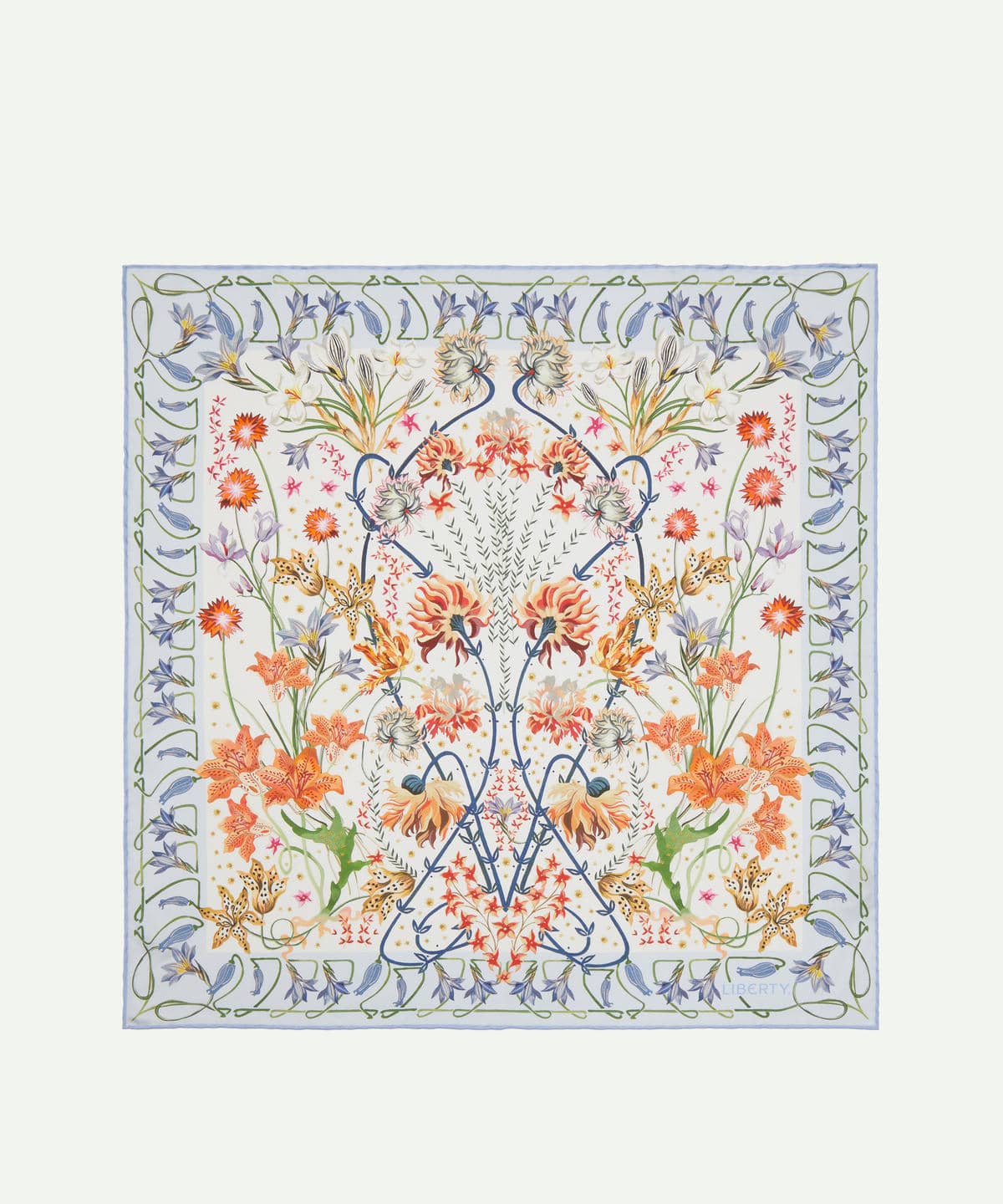 アイアンシ ガーデン シルクスカーフ 70