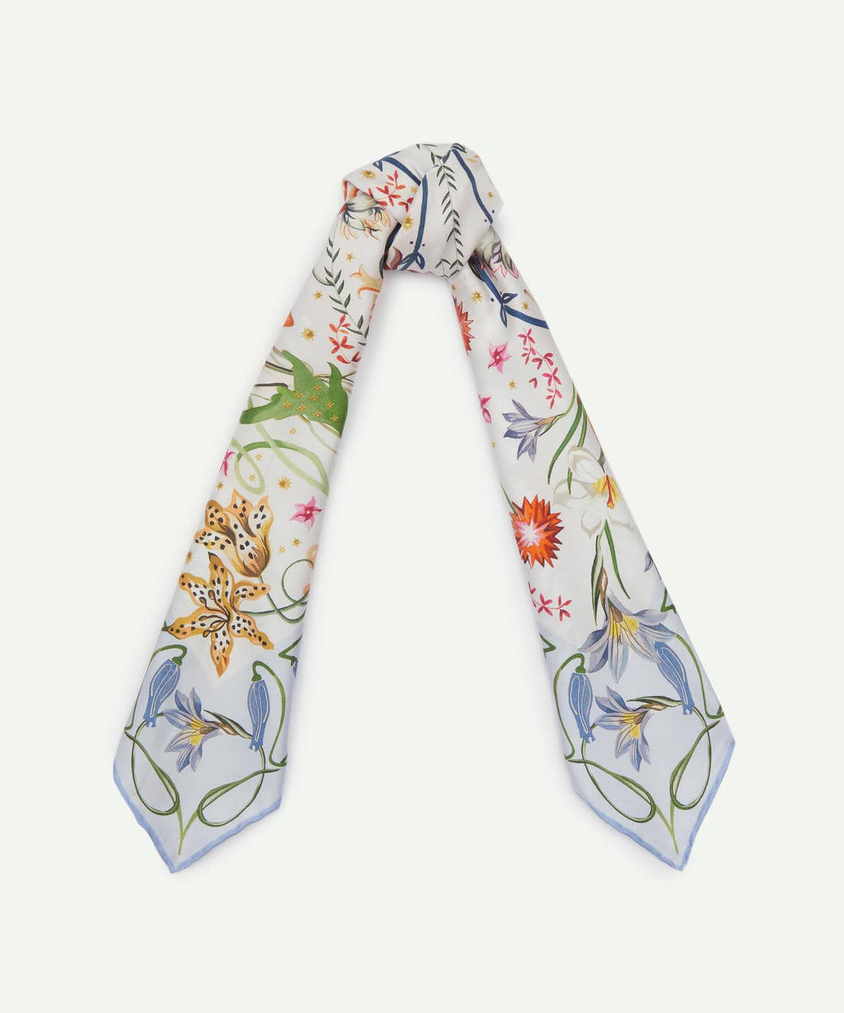 アイアンシ ガーデン シルクスカーフ 70