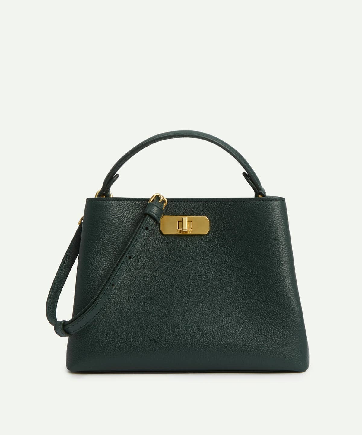 アイフィス レザー ミニ トップハンドルバッグ