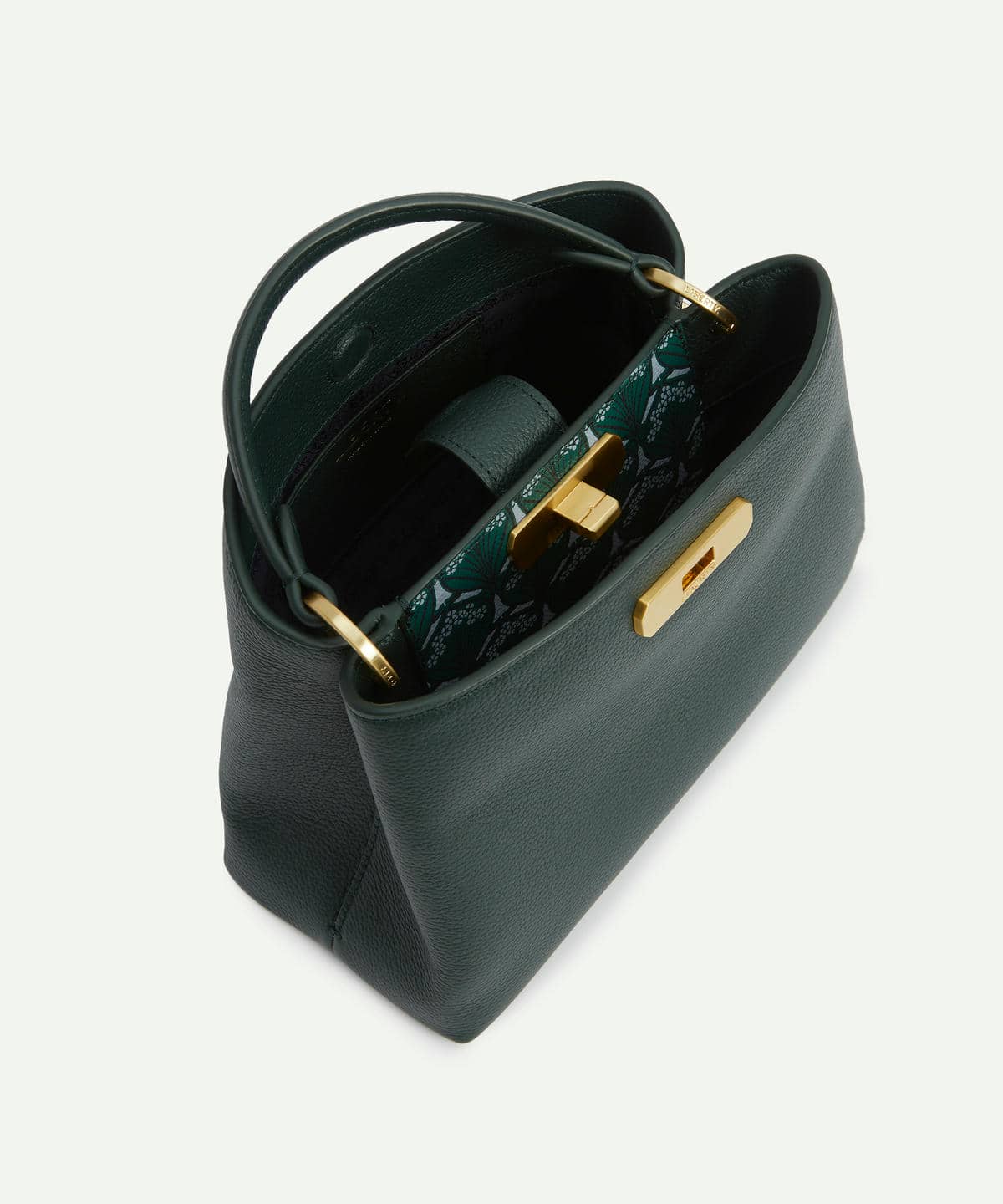 アイフィス レザー ミニ トップハンドルバッグ