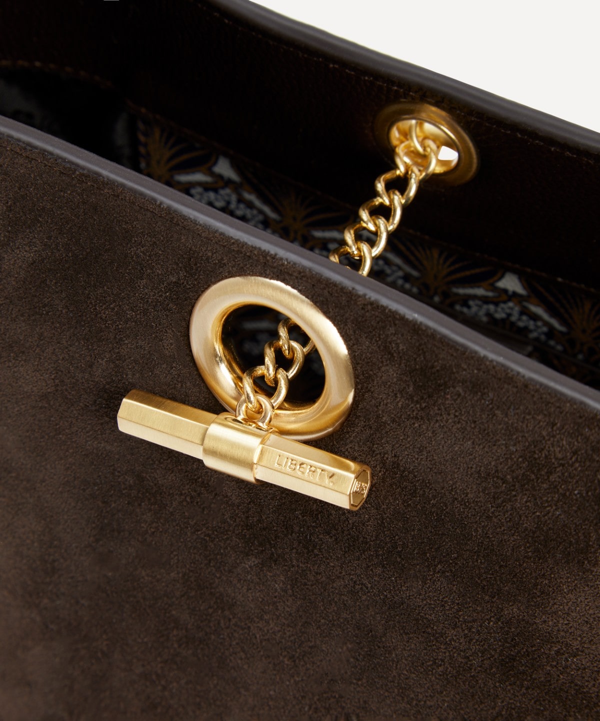 ウォーダー スエード ミニ バケット バッグ