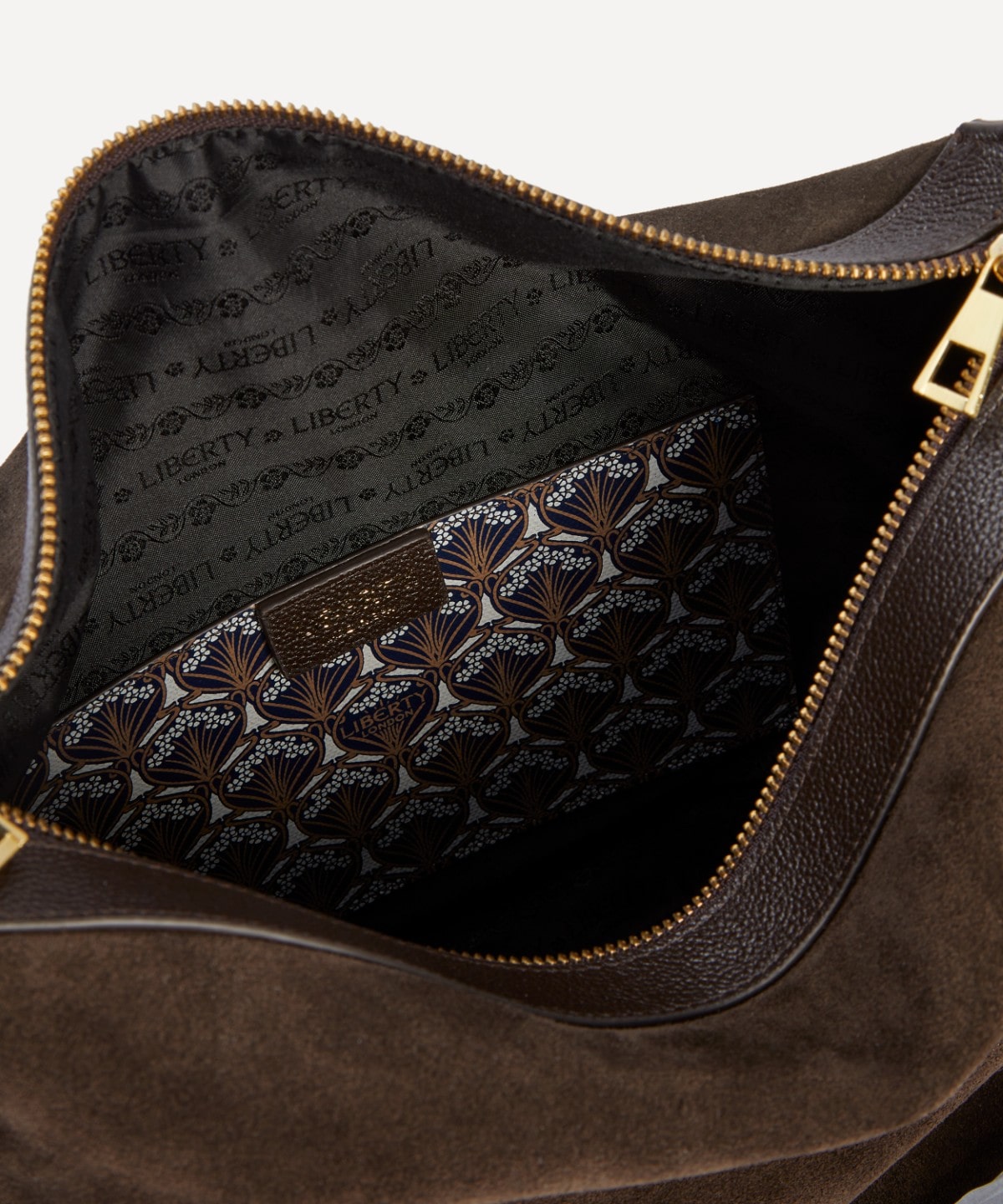 コンプトン スエード ホーボーバッグ